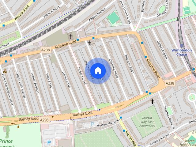 House for rent in London Borough of Merton, Raynes Park