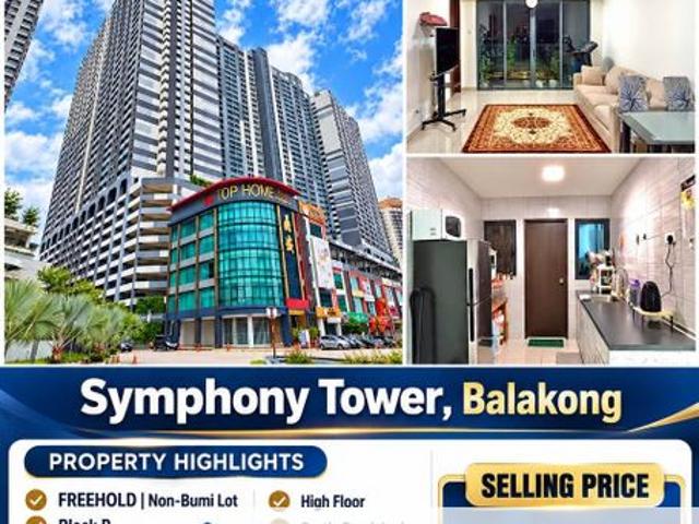 Condominium for sale in Balakong, Majlis Perbandaran Kajang
