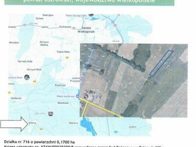Grunt na sprzedaż w Ostrów Wielkopolski, Wielkopolskie