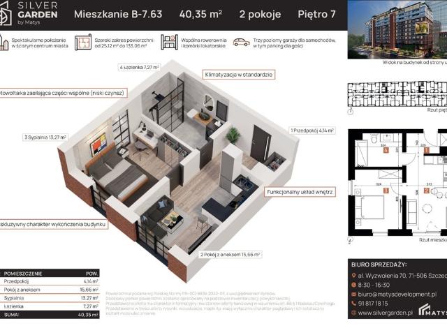 Mieszkanie na sprzedaż w Szczecin, Zachodniopomorskie