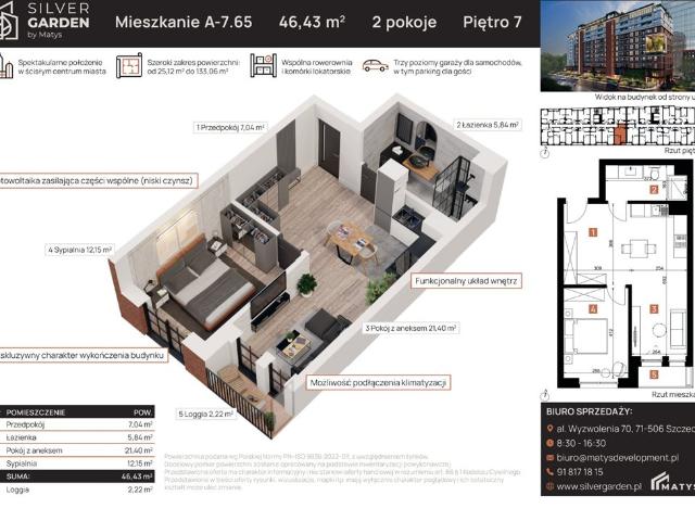 Mieszkanie na sprzedaż w Szczecin, Zachodniopomorskie