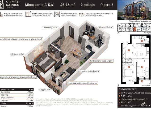 Mieszkanie na sprzedaż w Szczecin, Zachodniopomorskie