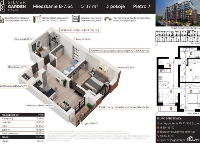 Mieszkanie na sprzedaż w Szczecin, Zachodniopomorskie