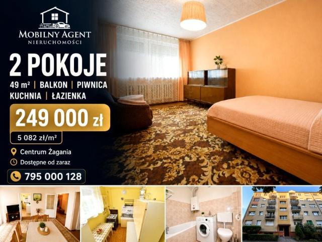 Mieszkanie na sprzedaż w Żagań, Lubuskie