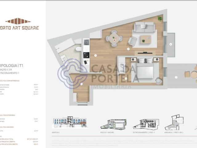 Apartamento venda em Porto, Cedofeita
