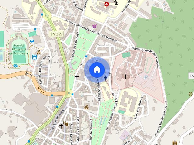 Apartamento alugar em Portalegre