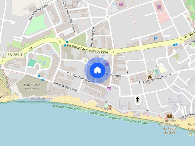 Apartamento alugar em Armação de Pêra, Faro