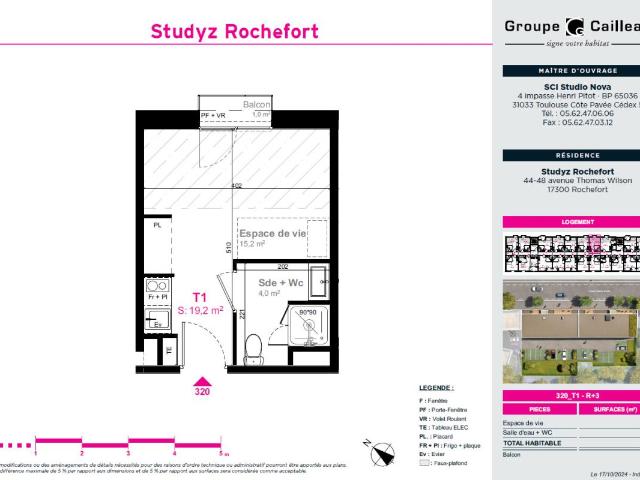 Appartement location à Rochefort