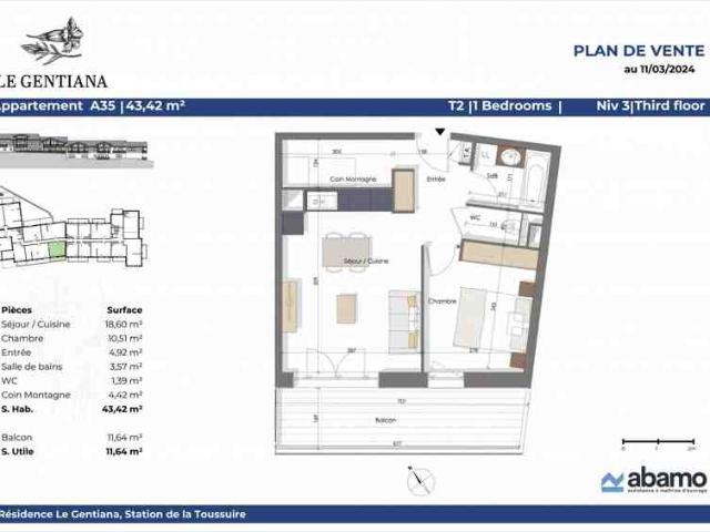 Appartement vente à Saint-Jean-de-Maurienne, Hermillon