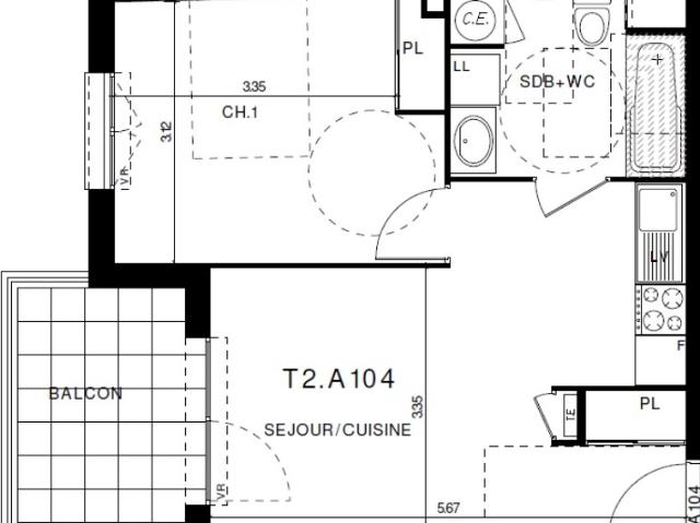 Appartement location à La Sarre, Clermont-Ferrand