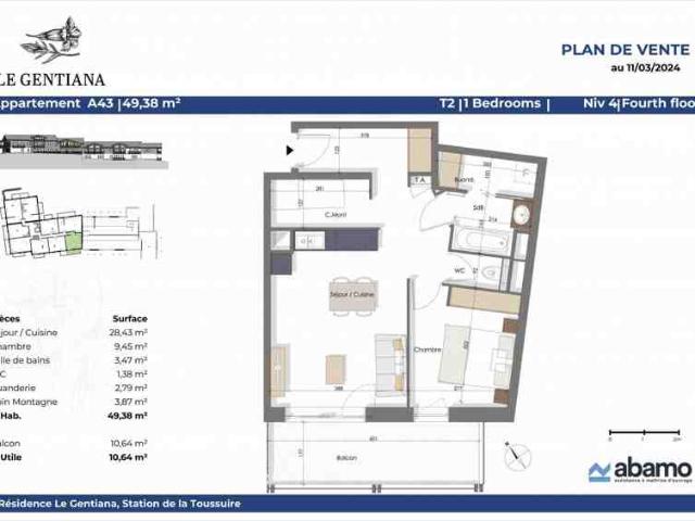Appartement vente à Saint-Jean-de-Maurienne, Hermillon