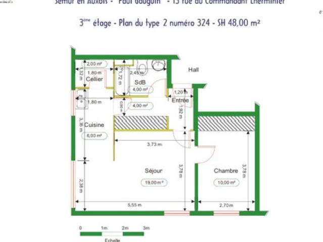 Appartement location à Montbard, Semur-en-auxois