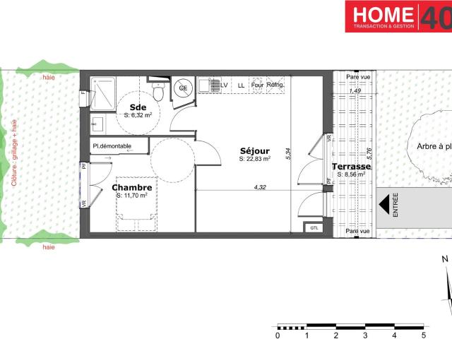 Appartement vente à Mont-de-Marsan, Sanguinet