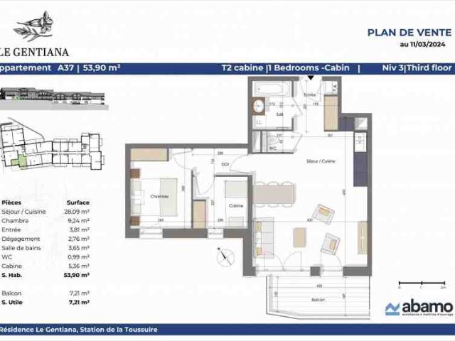 Appartement vente à Saint-Jean-de-Maurienne, Hermillon