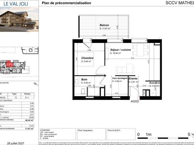 Appartement vente à Le Tenne, Châtel