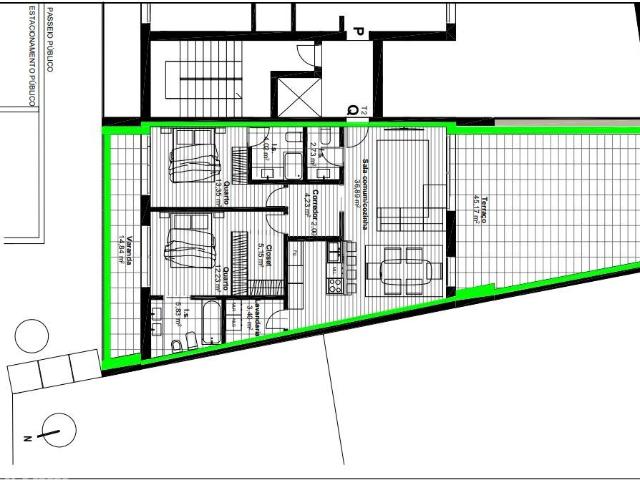 Apartamento venda em Sanguinhães, Carvalhosa
