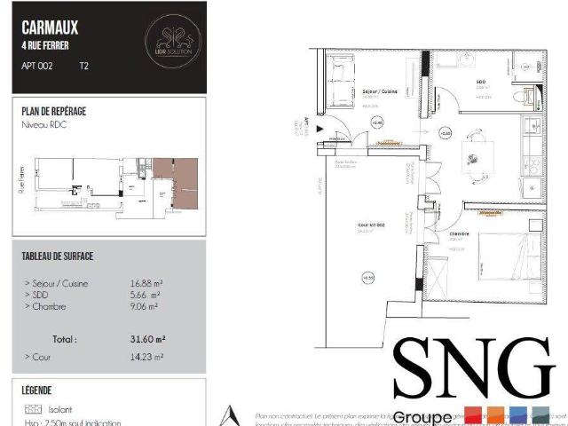 Appartement location à La Peyre, Carmaux