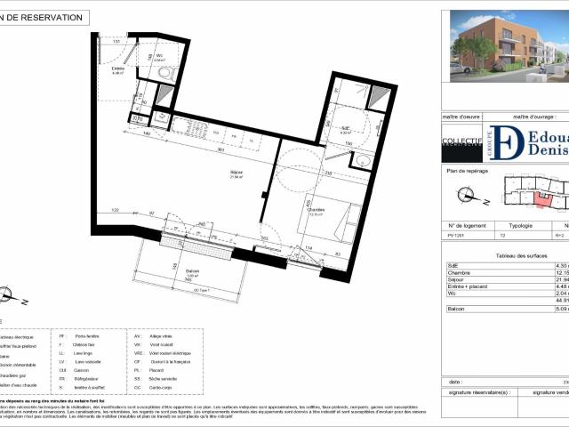 Appartement vente à Quimper, Bretagne