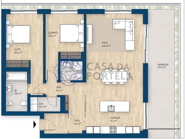 Apartamento venda em Canidelo, Vila Nova De Gaia