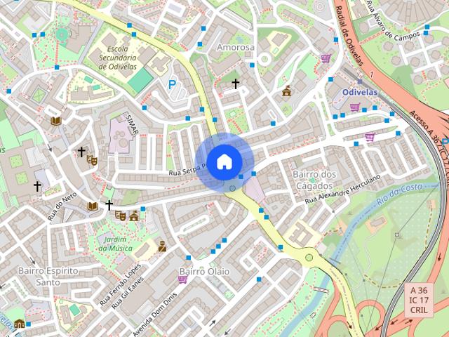 Apartamento alugar em Bairro Olaio, Odivelas