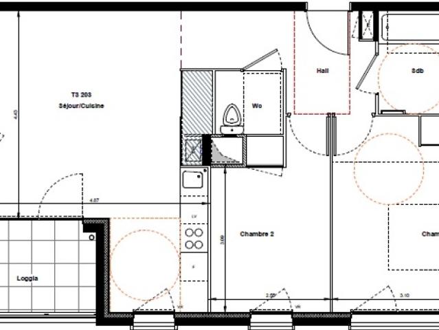 Appartement location à Villefranche-sur-Saône, Rhône