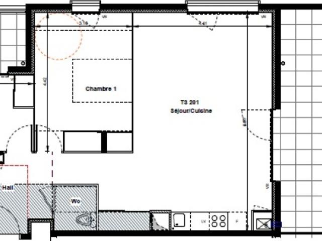 Appartement location à Villefranche-sur-Saône, Rhône