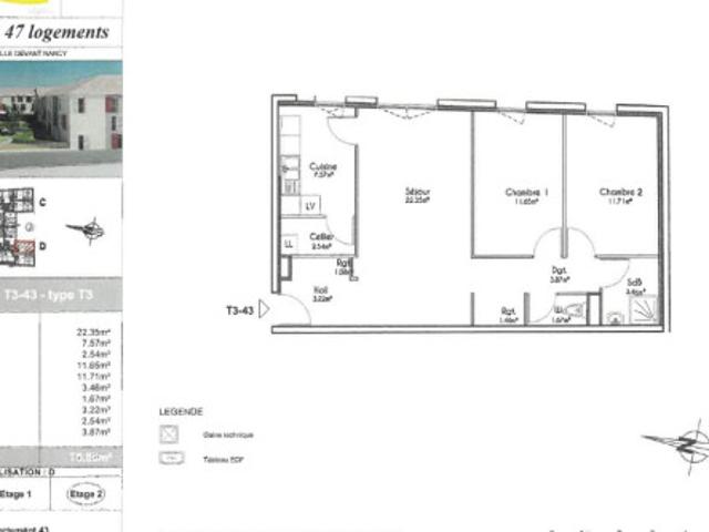 Appartement location à Nancy, Laneuveville-devant-nancy