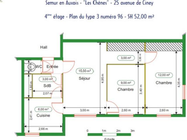 Appartement location à Montbard, Semur-en-auxois
