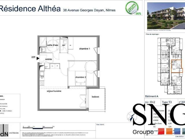 Appartement location à Montaury, Nîmes