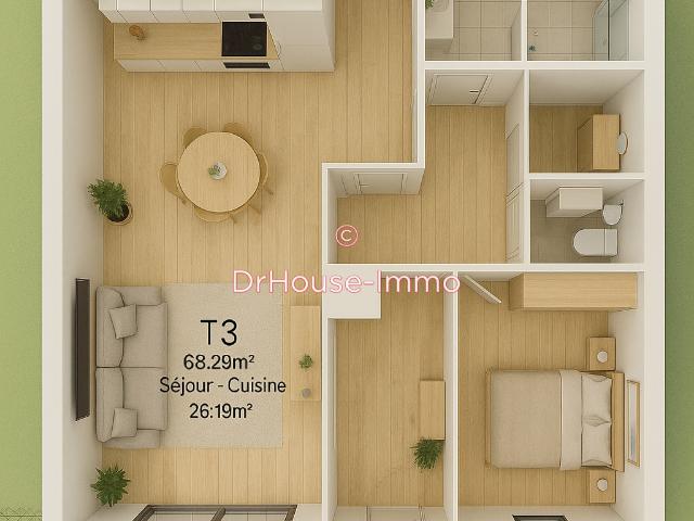 Appartement vente à Sailly-sur-la-lys