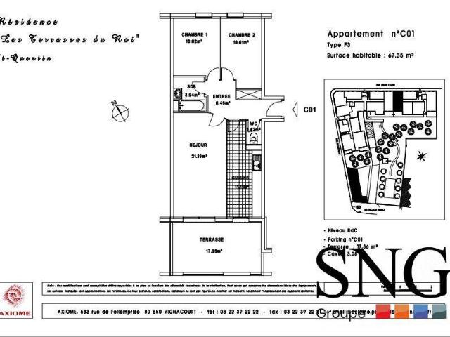 Appartement location à Béguinage des Vieux Ménages, Saint-Quentin