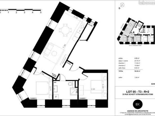 Appartement vente à Strasbourg, Hoenheim