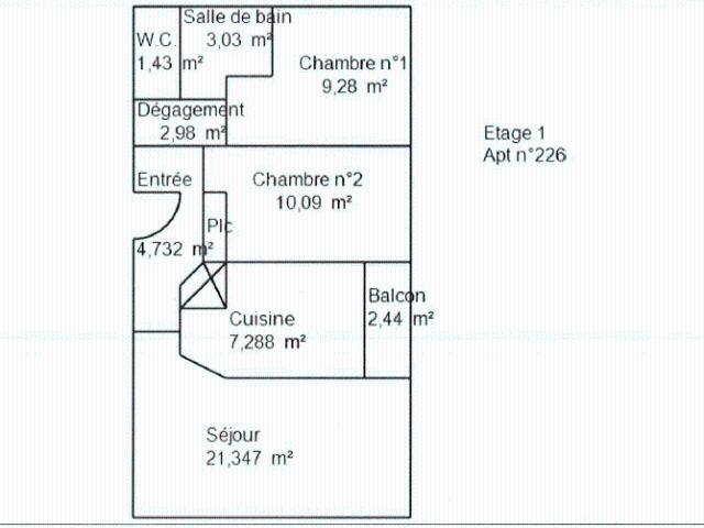 Appartement location à France métropolitaine, Creil