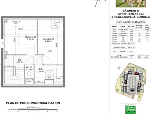 Appartement vente à Annecy, Moye