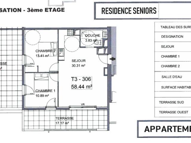 Appartement vente à Arrondissement de Draguignan, Le Muy