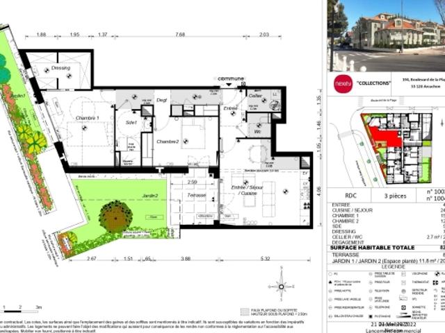 Appartement vente à Arcachon