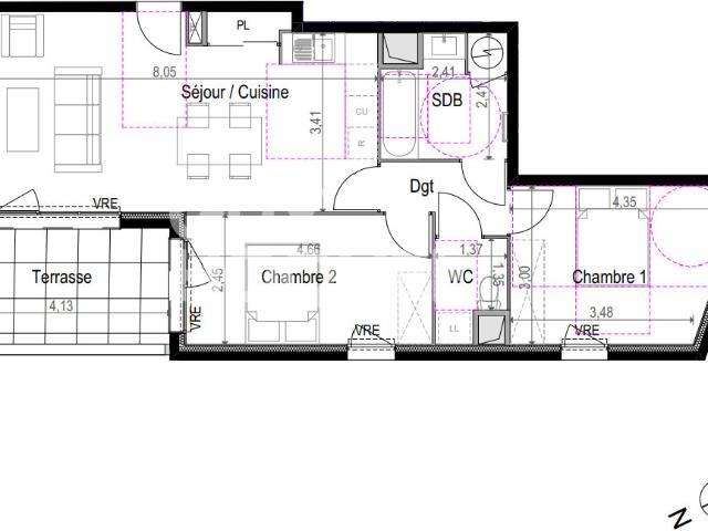 Appartement vente à Beaucaire, Gard