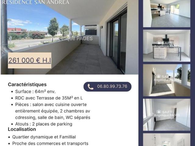 Appartement vente à Lodève, Jonquières