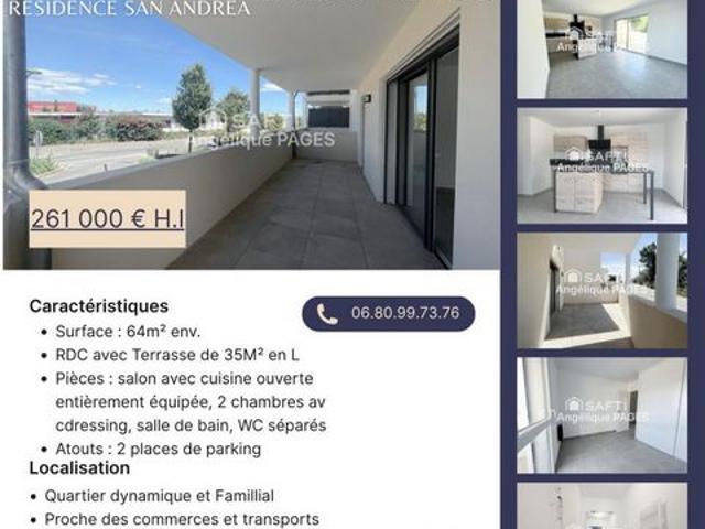 Appartement vente à Lodève, Saint-andré-de-sangonis