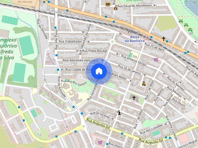 Apartamento alugar em Baixa da Banheira e Vale da Amoreira, Moita