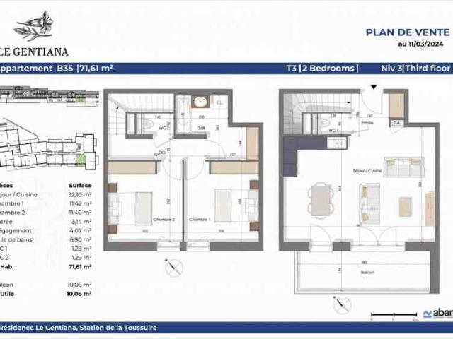 Appartement vente à Saint-Jean-de-Maurienne, Hermillon