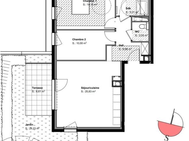 Appartement vente à Mulhouse, Rixheim