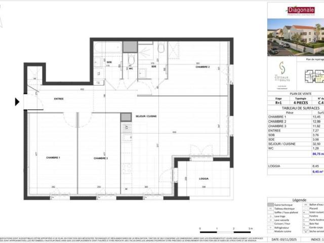 Appartement vente à Torcy, Dampmart