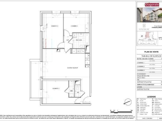 Appartement vente à Ballainvilliers, Essonne
