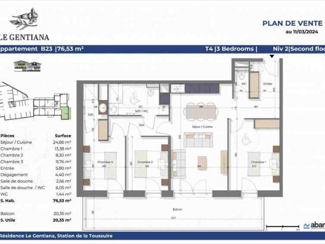 Appartement vente à Saint-Jean-de-Maurienne, Hermillon