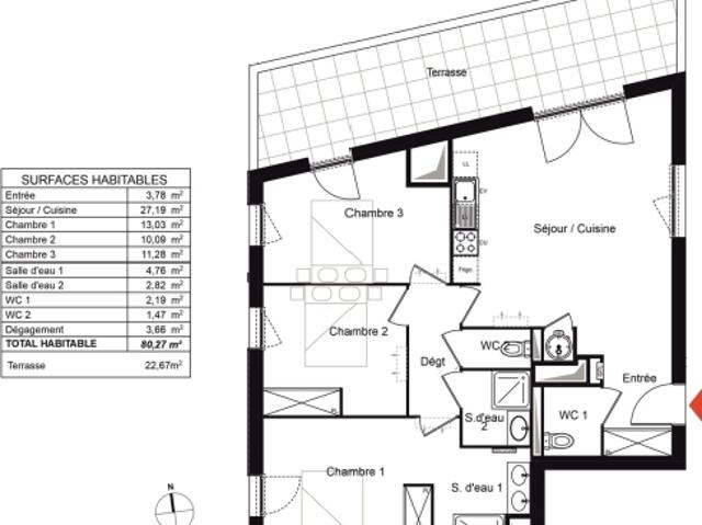 Appartement vente à Bordeaux