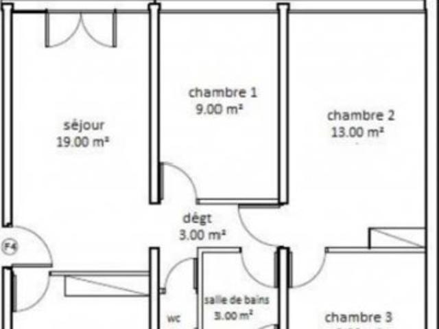 Appartement location à Château-porcien