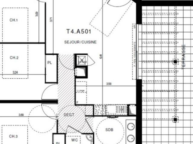Appartement location à L'Oradoux, Clermont-Ferrand