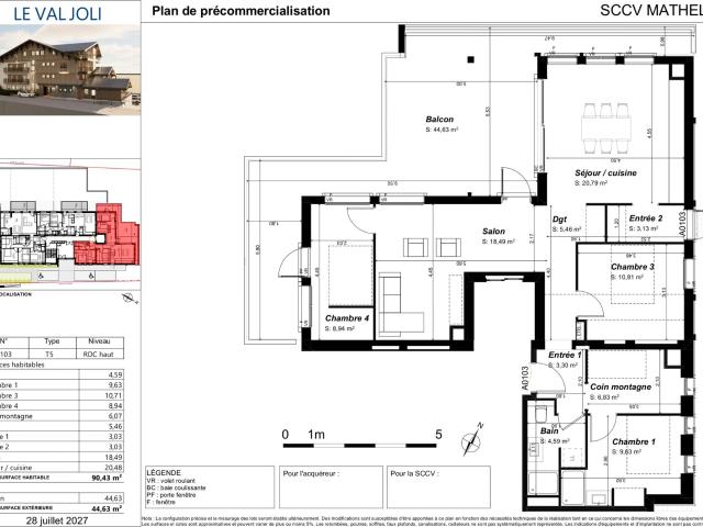 Appartement vente à Thonon-les-Bains, Le Châtel
