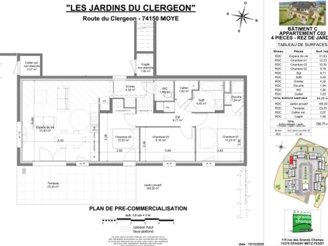 Appartement vente à Annecy, Moye